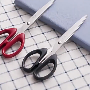 Deli 160mm Stainless Steel Scissors School Office Supply Business Stationery Home Tailor Shears Paper Cutter Kitchen Knife Tool