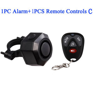 Wireless Bike Vibration Alarm USB Charging Bicycle Alarm Anti Theft Burglar Motorcycle Security Remote Control Detector System