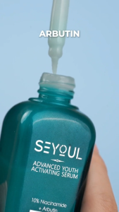 SEYOUL Advanced Youth Activating Serum | Niacinamide 10% + Arbutin Fades dark spots brightens skin 50ml