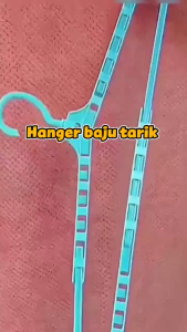 Gantungan Baju Tarik Dinding Lipat | Rak Jemuran Lipat Dinding Hemat Tempat | Jemuran Serbaguna - GP MALL