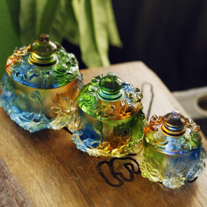 HENANSHENGZHONG | Engraved Lotus Tribute Cup