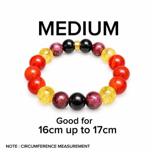 MAJESTIC PROSPERITY - WOMEN BRACELET - JIDS CRAFT - 4 CHAKRA NATURAL STONE LUCKY BRACELET