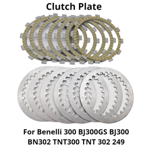 For Benelli 300 BJ300GS BJ300 BN302 TNT300 BJ BN TNT 300 302 249 Motorcycle Friction Disc Clutch Plates Sets