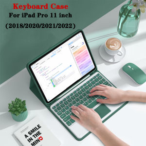 Keyboard Case for iPad Pro 11 Inch 4th/3rd /2nd/1st Gen (2022/2021/2020/2018) Detachable Bluetooth Keyboard with Pencil Holder