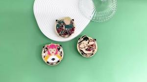 Spy Family Hard Enamel Pins Anime Enamel Brooch Anya Forger Metal Lapel Pin Badge Jewelry Gift