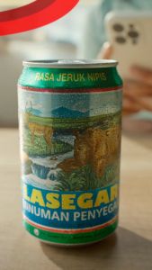 Minuman Kaleng / Larutan Penyegar Rasa Lasegar 320 Ml x 6 Varian Jeruk Nipis Leci Jambu Jeruk Melon Stroberi Twist Jeruk Lemon Twist Lychee Lemon Twist Lemon