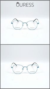Gọng kính Titanium cao cấp thời trang nam nữ Ouress ZX2217