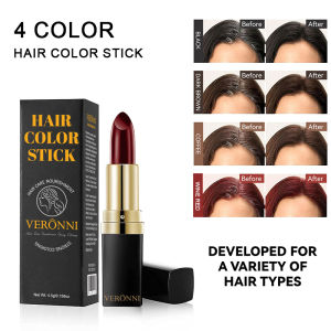 Durable Fast Hair Dye Pen Waterproof Temporary Hairline Concealer Stick Strong Covering Beard Hair root Color Touch-Up Dye Stick