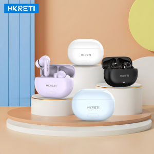 HKRETI H6 TWS bluetooth headset brand quality mini wireless earbuds sports gaming bluetooth headset with microphone support call video IOS Android universal. Original 100%