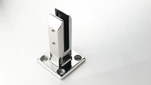 304 stainless steel Pool Glass Fence Clamp Heavy Duty Stainless Steel Spigot for Frameless Glass Balustrade Railing Pool Fencing