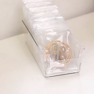⚡Lowest Price⚡100pcs Transparent PVC Ziplock Bag Small Zip Pouch Clear Jewellery Bag Gift Packaging