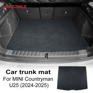 For MINI Countryman U25 2024 2025 Boot Mat Rear Trunk Car Trunk Mat Protector Carpet Trunk Mat Waterproof Rear Boot Mat Boot Tray Cargo