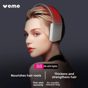 veme | Red and Blue Light Oil Control Anti-hair Loss Microcurrent Hair Growth Instrument