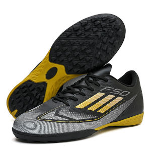 2025 New Football Shoes Low Top Men Women Youth Children Professional Training Soccer Shoes Breathable Wrap around Rubber