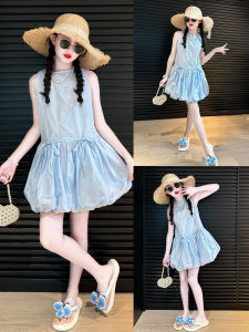 ZIRUIBABA | Summer Princess Dress Blue