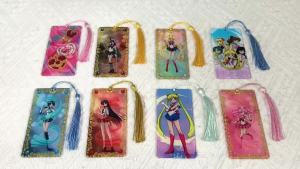 Bandai | Thủy Thủ Sao Hỏa Acrylic Anime Bookmark Thiết Kế Hình Học Dành Cho Những Người Yêu Sách Thư Viện Tại Nhà Văn Phòng Du Lịch Hoàn Hảo Quà Tặng Sinh Nhật Giáng Sinh