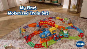 VTech MY FIRST MOTORIZED TRAIN SET Toot Toot Drivers Go Go Smart Wheel Train Playset Toys Kids Boys Girls 1-5 Years