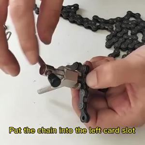 Bicycle Chains Removal Tool Bike Link Breaker MTB Chain Saw Splitter 8 9 10 Speed Stainless Steel Solid Cycling Repair Tools