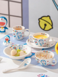 Yomerto | Doraemon Cute Baby Heat-Resistant Dishes