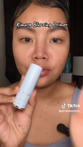 KIMUSE Poreless Face Blur Primer Stick Minimizes Pores & Flawless Finish Moisting Face Makeup Base