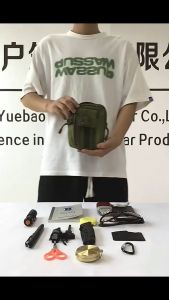Military Molle Man Waist Pack Camo Nylon Multifunctional Mobile Phone Case Crossbody Bags for Men Small Shoulder Bag