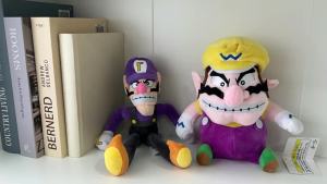 Super Mario SuperMario Doll Valio WA Luigi Doll Purple Bad Mary Plush Toy