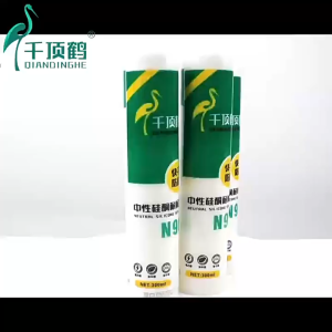 560ML Construction Super structural Neutral Silicone Sealant Stone Curtain Wall Woodworking Tile Adhesive Silicon Sealant Fill the Gap Strong Adhesive Multipurpose Adhesive / waterproof / Mildewproof / Non-cracking Caulking sealant