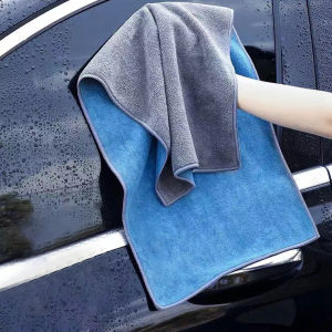 High-end Microfiber Auto Wash Towel Car Cleaning Drying Cloth Hemming Car Care Cloth Detailing Car Wash Towel Car Detailing