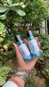 SR12 Toner BHA Untuk Eksfoliasi Kulit Berjerawat Dan Berminyak Mengandung Salicylic Acid Dan Acacia