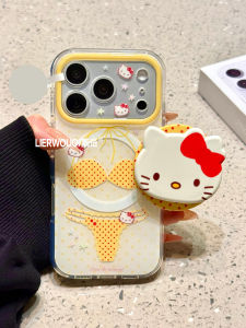 LIANGWU | Cute Cartoon Bikini Cat Spots iPhone Case