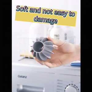 10Pcs Big Size Silicone Laundry Ball Thicken Clothes Hair Remover Catcher Washing Machine Magic Decontamination Laundry Ball Soft Silicone Reusable Clothes Clean Ball Anti-tangle Clean Tools