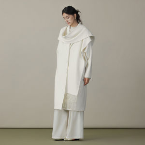 Wool Hand-woven Fringe Coat