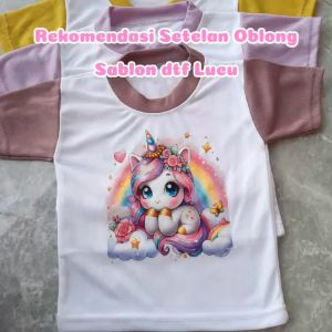Baju Bayi Perempuan Setelan Oblong Lengan Celana Pendek 3 12 Bulan Bahan Lembut Motif Lucu Kekinian Set Pakaian Anak Harian