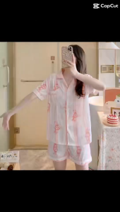 CZ HOME เชตชุดนอนผู้หญิงลายกราฟิก ลายการ์ตูนน่ารัก ลายมินิมอล สุดสวย ลายยอดฮิต ใส่สบายไม่ระคายเคือง กดสั่งเลยค่ะ