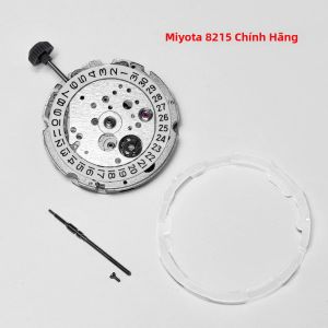Miyota 8205/8215 Chuyển Động Cơ Học Tự Động 21 Viên Ngọc Ngày Lịch Đôi Công Cụ Sửa Chữa Đồng Hồ Chính Hãng Sản Xuất Tại Nhật Bản