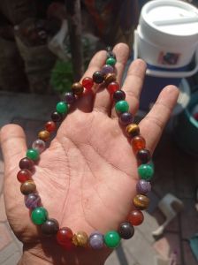 tasbih batu alam 5 batu 10 mm 33 butir rukun islam