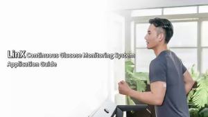 2PCS Microtech LinX Continuous Glucose Monitor System for 30 Day Real Time No Finger Pricking Full Set CGM