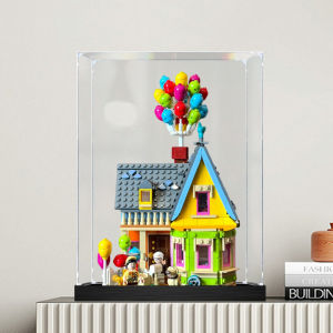 Acrylic Display Case Storage Box for Lego 43217 up Model Toy Figure Organizer Transparent Dustproof Cover Collectible Showcase