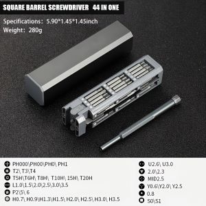 44 In 1 Precision Screwdriver Set Multifunction Magnetic Mini Screw Driver Repair Tool Kit For Electronics