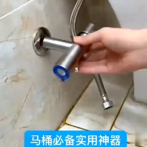 Two-way faucet SUS 304 stainless steel for kitchen and bathroom toilet high quality 2way angle valve