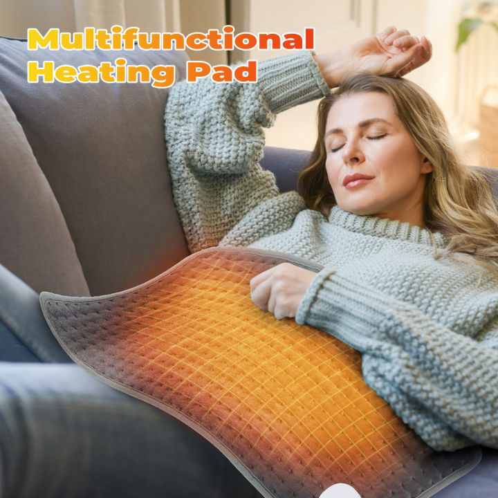 30*60CM Electric Heating Pad Blanket Heated Mat Pad Timer