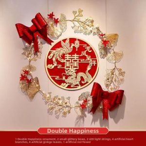CHUNCAN | Wedding TV Background Wall Decoration Set For New Home