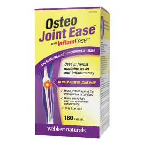Viên uống hỗ trợ khớp giảm đau nhức khớp xương Osteo Joint Ease Webber Natural 180 Viên