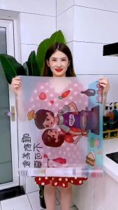 Waterproof and Anti-Oil Kitchen Wall Stickers Paper DIY Wall Art Decal Decoration