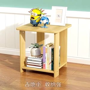 Wooden Bedside Table Living Room Sofa Corner Side Table Minimalist Bedroom Home Furniture Bedroom Bedside Tables Kecil Tepi Katil Almari Sisi 床头柜