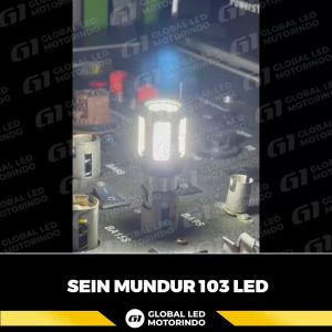 WERACE Lampu LED Sein Mundur Rem 103 SMD T20 7440 7443 BA15S BAU15S BAY15D PY21W P21W 1156 1157