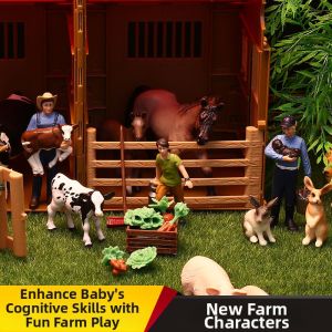MENGSILE | Farm Figure Toy Model