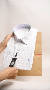 Áo sơ mi tay ngắn Khatoco