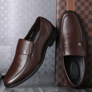 Genuine Leather Shoes For Men Dress Formal Leather Black Leather Shoes For Men Casual Office Business Shoes For Men