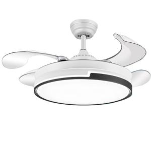Chigo | Modern Sleek New Fan Light Living Room Bedroom Dining Hidden Ceiling